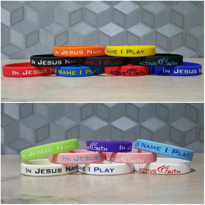 Gelang Active Faith IJNIP (In Jesus Name I Play)