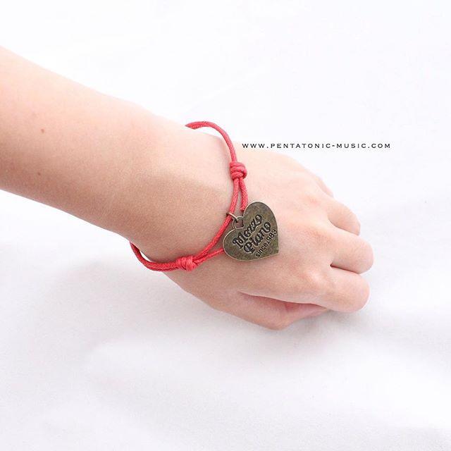 Musical Cotton Bracelet - Mezzo Piano | Gelang | Musik