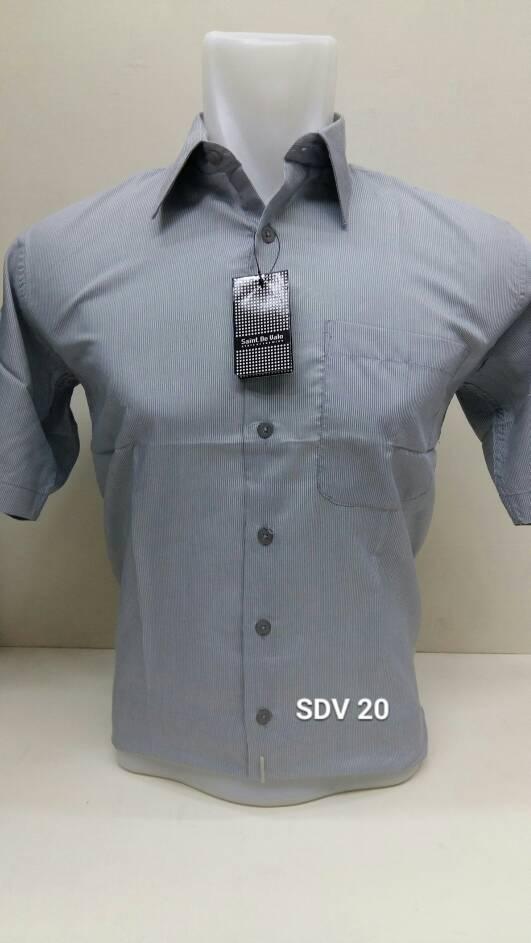 kemeja kerja abu-abu SDV 20