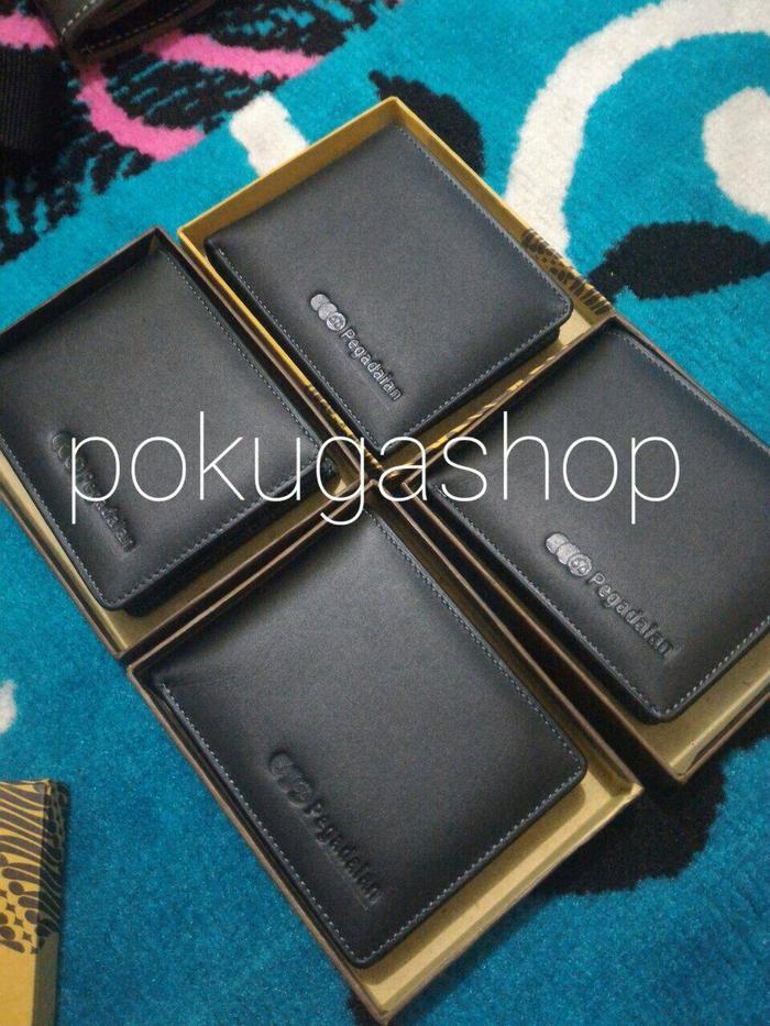 dompet kulit asli spesial logo pegadaian