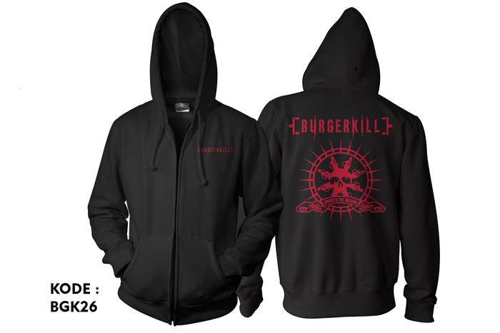 Jaket band burgerkill-zipper burgerkill bgk26