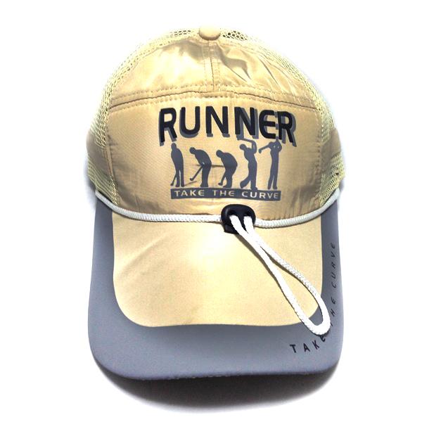 Topi Runner Coklat