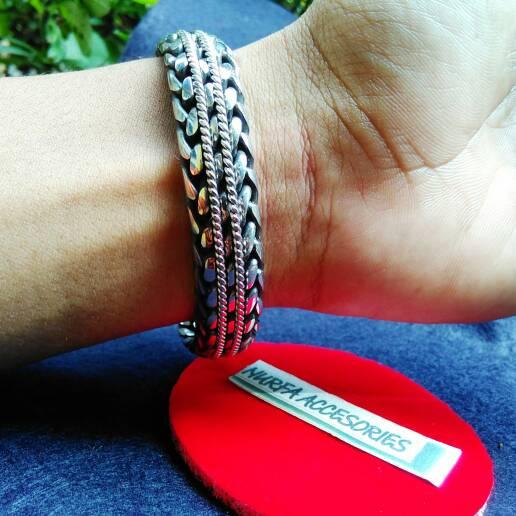 gelang papua monel|gelang pria monel jepara