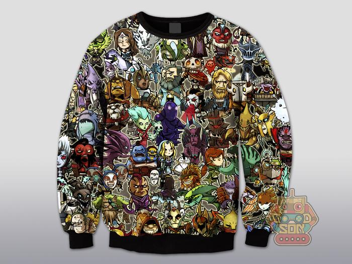 SWEATER DOTA 2/ JAKET DOTA 2 FULLCOLOR