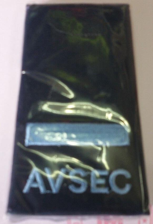 Pangkat-AVSEC-Bordir BALOK