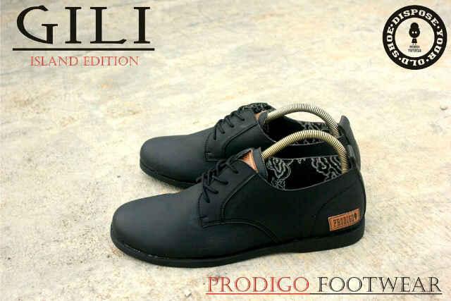 SEPATU KERJA PRODIGO GILI HITAM | PRODIGO FOOTWEAR | SEPATU PRIA