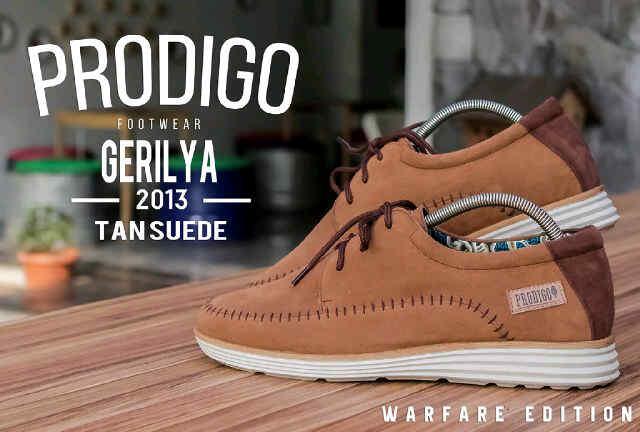 SEPATU CASUAL PRODIGO GERILYA TAN | PRODIGO FOOTWEAR | SEPATU PRIA