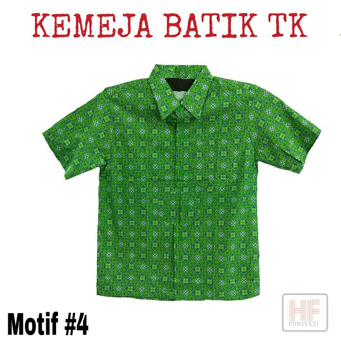 Seragam Batik Tk / kemeja batik tk atasan