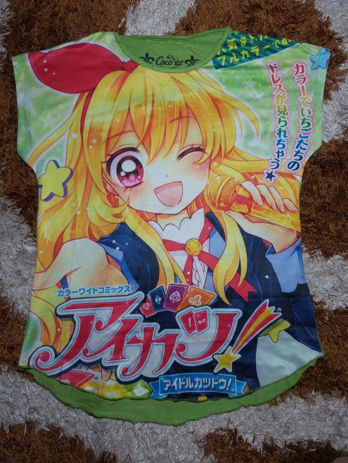 Kaos/ batwing anak cocoice/ coco ice Aikatsu