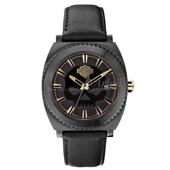 Harley Davidson Men's Bulova Willie G Skull 78B129
