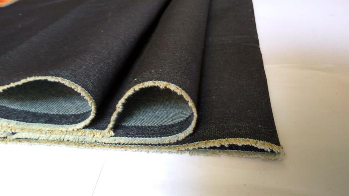 Kain Rigid Denim atau Jeans 14 oz Black Indigo