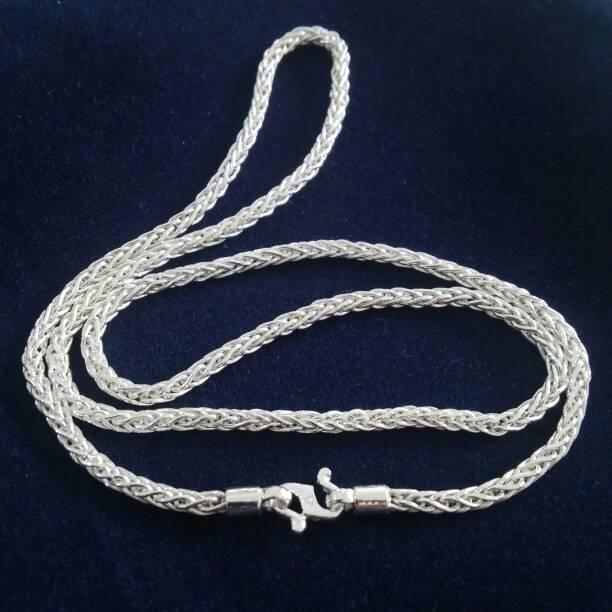 kalung perak murni 999.5%