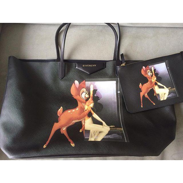 SOLD !! Givenchy Bambi Large Size