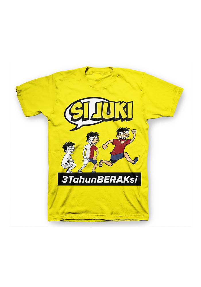 Kaos Si Juki 3Tahun BERAKsi