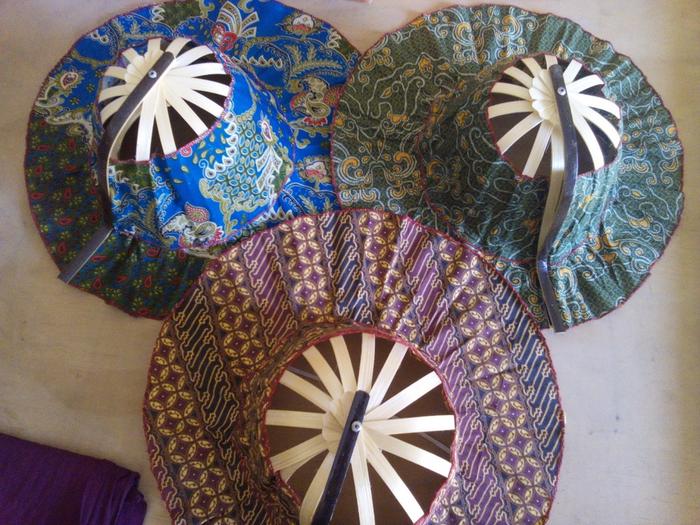 Topi Kipas Batik Dari Yogyakarta
