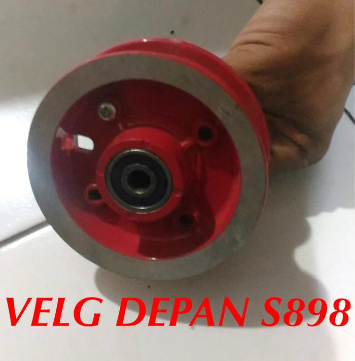 velg mr jackie s898 depan diameter velg 4,3 inch 11cm lebar 4cm