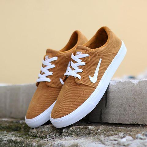 NIKE SB PORTMORE CNVS PREMIUM DESSERT "BRONZE/WHITE"