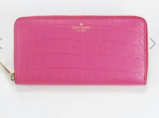 Sale Turun Harga Dompet Wanita Kate Spade Neda Cabaret Pink