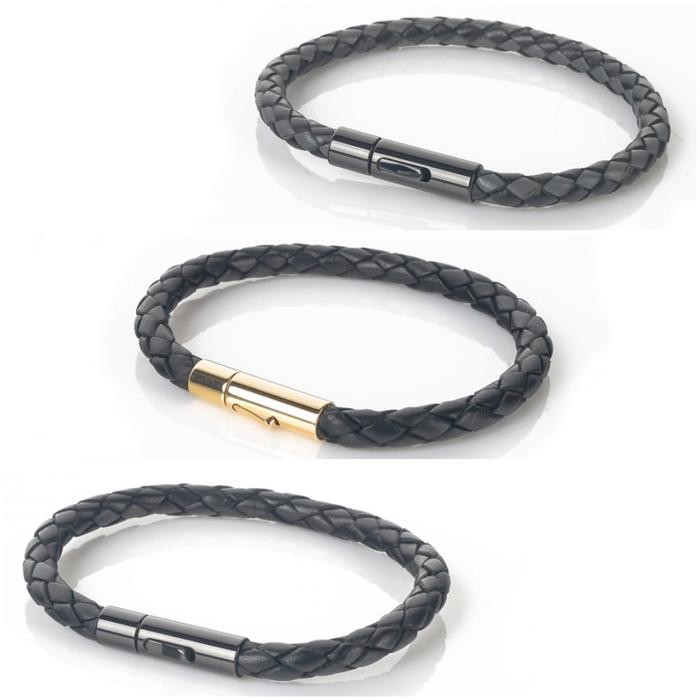 Baffi Inc Jevies Gelang Kulit Spencer Leather Bracelet Pria Wanita