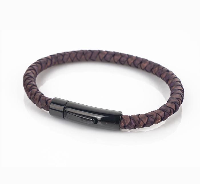 Baffi Inc Jevies Gelang Kulit Emmet Purple Leather Bracelet