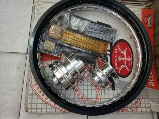 Sepaket Velg Tk Supra 125 double disc