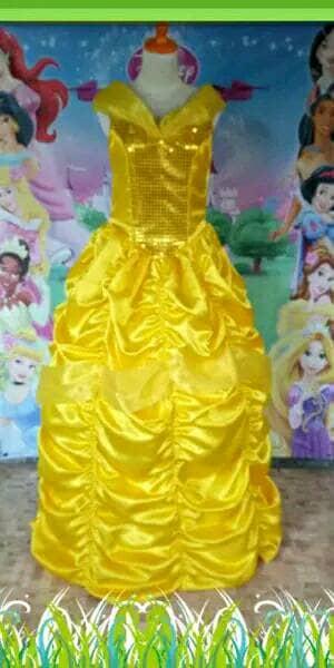 Kostum Disney Princess Belle Dewasa Import