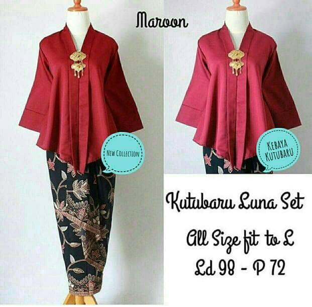 GB Setelan Baju Kebaya kutubaru