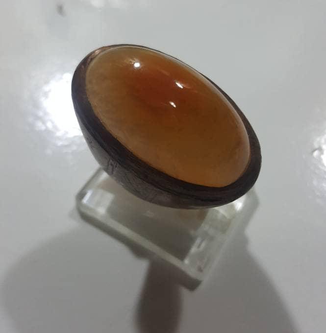 Natural Pandan Nanas Madu - Cincin Batu Akik