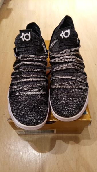 Nike KD 10 Oreo- hitam putih