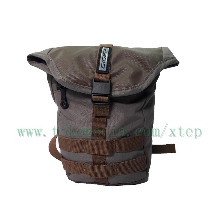Tas Selempang Paha Eiger 7392 Vision 1.1 - Tas Paha Pria -Brown
