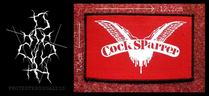 EMBLEM / PATCH SKINHEAD COCK SPARRER