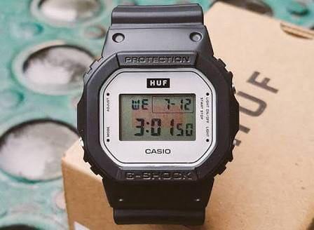 Gshock x Huf DW 5600HUF