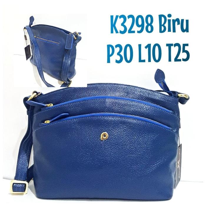 Tas Kulit Papillon Original K3298 Biru