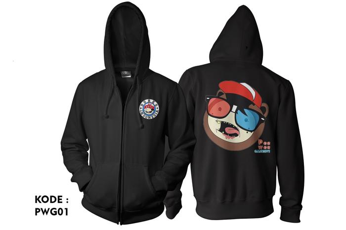 Jaket pee wee gaskins dorks indonesia zipper hoodie