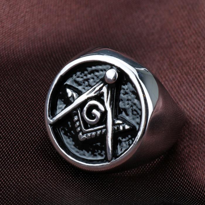 character ring Freemasons cincin illuminati old skull Freemason ring