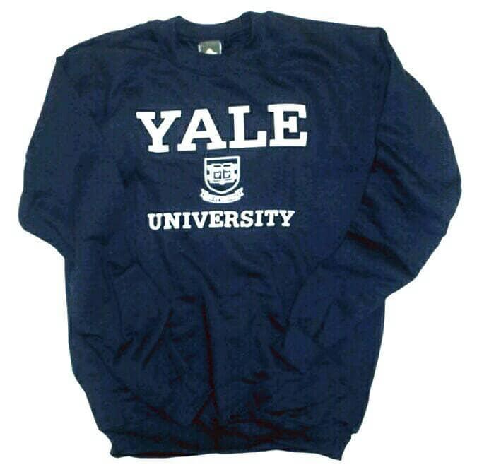 Sweater Sweatshirt Switer Baju Kaos Hangat Yale university