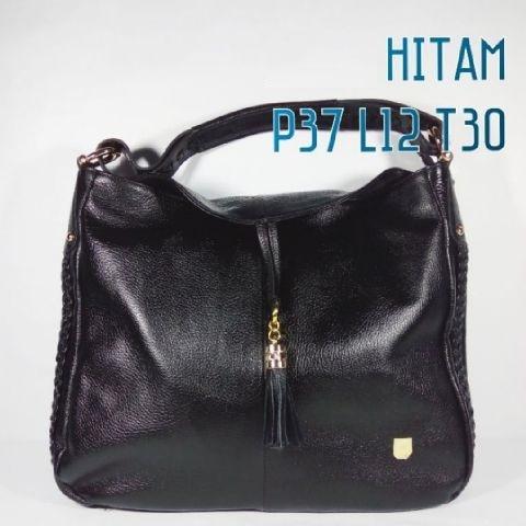 Tas Kulit Papillon Original K3101 Hitam