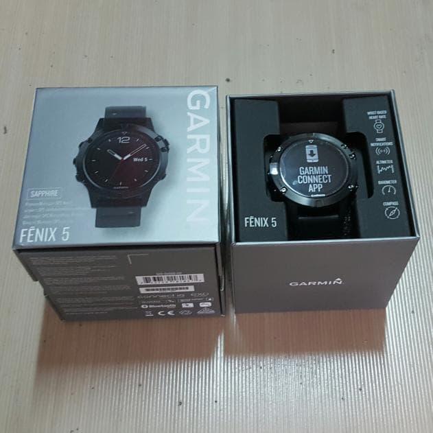 Garmin Fenix 5 Sapphire Black
