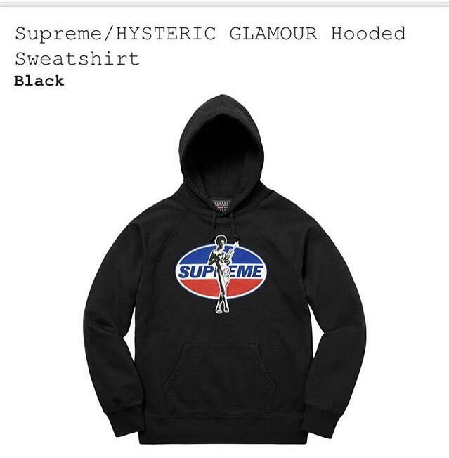 Supreme x Hysteric Glamour Hooded Sweatshirt