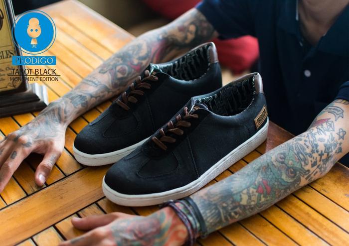 SEPATU COWOK PRODIGO TABOT BLACK PRODIGO FOOTWEAR SEPATU CASUAL