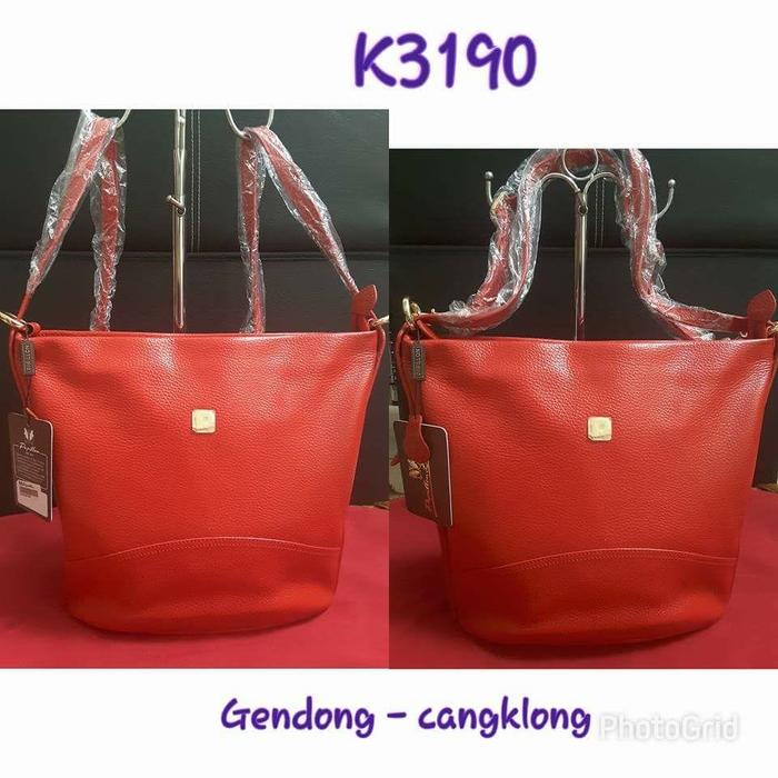 Tas Kulit Papillon Original K3190 Merah