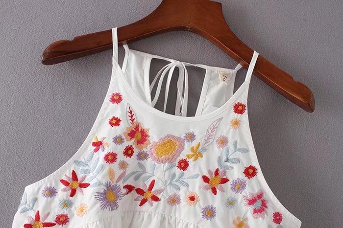 Baju Tank Top Wanita White Romance Halter (L) Import Original