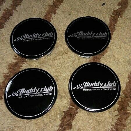 embem dop velg logo buddy club custom made