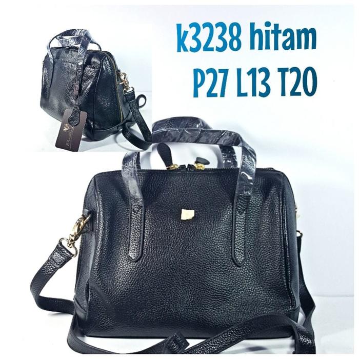 Tas Kulit Papillon Original K3238 Hitam