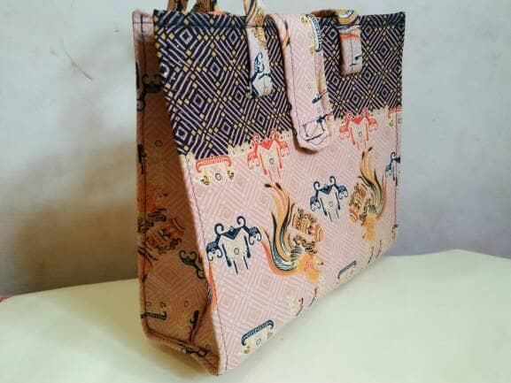 Handbag Large | Tas Batik Besar | Motif Cenderawasih Papua