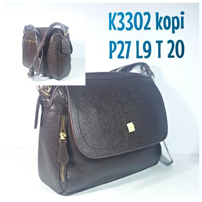 Tas Kulit Papillon Original K3302 Kopi