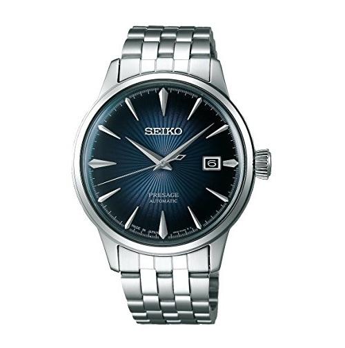 Jam Tangan Seiko Presage SRPB41J1 Automatic Bluemoon Cocktail 50M