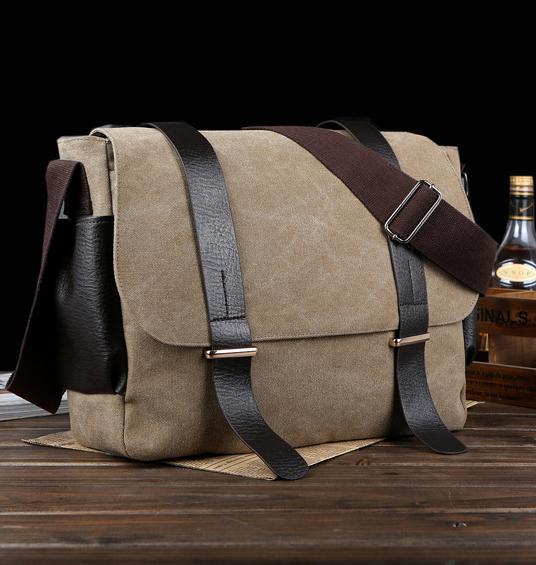 tas selempang pria canvas import ts156