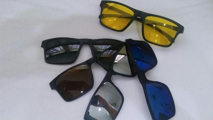 Oakley clip on 5 lensa