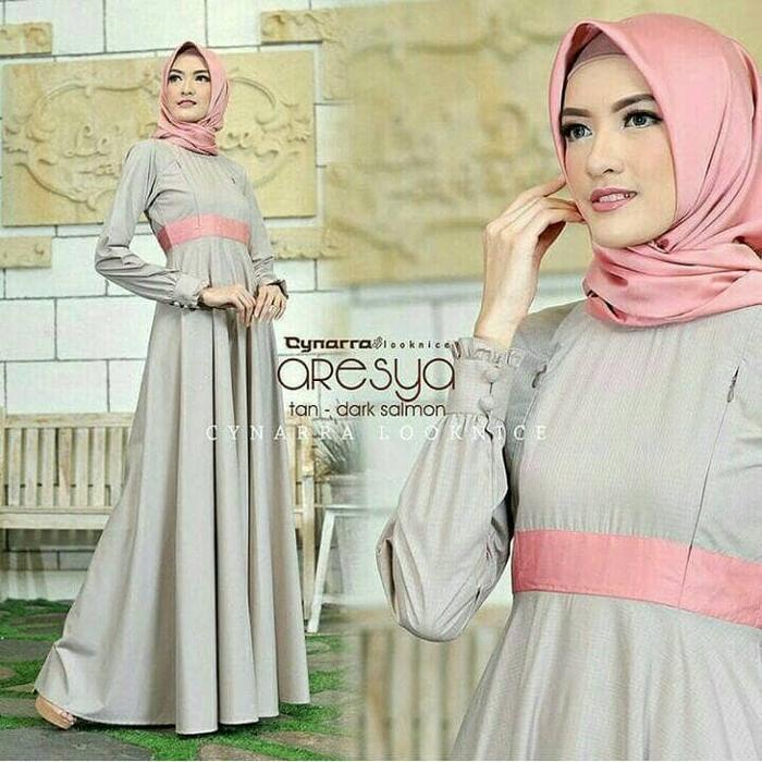 NR Maxi dress /Gamis /Longdress Aresa